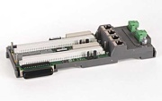 Adapter Base ControlLogix, 2slots, f. redundant I/O, 2x EtherNet/IP 10/100 Base T connectors, 24VDC