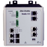 Ethernet Switch Stratix 8000, 6ports (includes 2 dual-purpose ports w. SFP slots), Layer 2 Switch, 24/48VDC