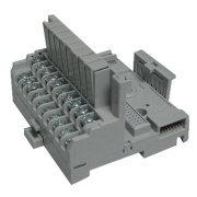 Fused Terminal Base Unit Flex™, 10A 250VAC/DC, panel mount, TS35