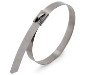 Stainless Steel Cable Tie, ball-lock 680/4.6, AISI 316, -80..538°C, 90kg, DNV-GL, UL, RoHS, CE, 100pcs/pck