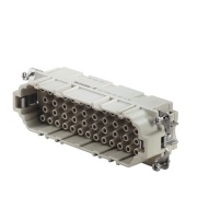 Insert HDC HEE 46 MC, male, size 8, 46P 16A 500V, crimp