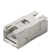 Coupler RJ45 Insert IE-BI-RJ45-C, Cat.6A / Class EA, 10GBit/s, zinc diecast