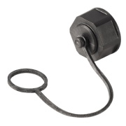 Protective Cap IE-BP-V01P, flange-mounted housing, IP67