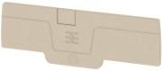 End Plate AEP DT 2.5 3C, beige