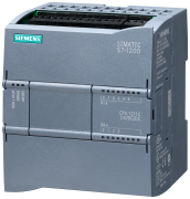 Simatic S7-1200, G2 Compact CPU 1214C DC/DC/RLY, 20.4..28.8VDC, onboard I/O 14DI 24VDC 10DO relay 2A; memory 250kB data 750kB, retentivity 20kB