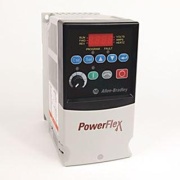 VFD PowerFlex4, 0.2kW 1.4A 240VAC, LED display, fixed digital keypad