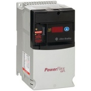 VFD PowerFlex40P, 0.75kW 2.3A 3x480VAC, aux. 1NO 3A 30VDC/125V/240VAC, integral keypad, LED display, RS485, frame B