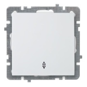 Switch Touran, mech.| 2way, 10A 250VAC, flush mount, white
