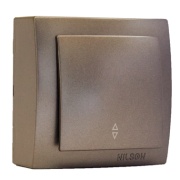 SM Switch Themis, 2way, 10A 250VAC, fume-anthracite