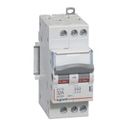 Switch Disconnector DX³-IS, 3P 0-1 32A 400VAC, grey handle, 2M