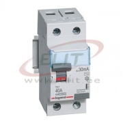 Residual current circuit breaker TX³, 2P 40A 30mA 10kA, type AC