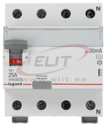 Residual Current Circuit Breaker TX³, 4P 25A 30mA 10kA, type AC