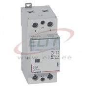 Modular Contactor CX³, 2NO 63A 250VAC, cv 230VAC, 2M, TS35