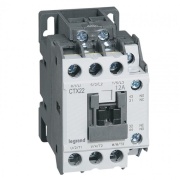 Contactor CTX³ 22, 5.5kW 12/25A 3x400VAC, aux. 1NO^1NC 16A 240VAC, cv 230VAC, TS35 ^panel mount