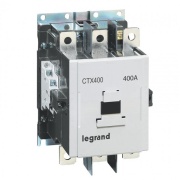 Contactor CTX³ 400, 200kW 400/450A 3x400VAC, aux. 2NO^2NC 16A 240VAC, cv 100..240VAC/DC, panel mount