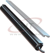 Safedge Profile 0110S, 4VDC, EPDM, L20m, IP65, Nema6P, black