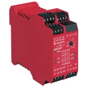 Safety Relay MSR138DP, single-function delayed output, input 1NC ^2NC, output 2NO safety ^3NO delayed safety| 6A 24VDC delay 0.5..10s, reset auto/ manual/ monitored manual, removable terminals, 24VAC/DC, TS35