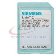 Simatic S7, Micro Memory Card, S7-300/C7/ET200, 3.3V NFlash, 512kB