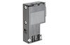 Simatic DP, Bus Connector, Profibus up to 12 Mbit/s, 90°angle out going cable, terminat. resist. w. isolat. function, w.o. PG socket