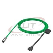 *Pre-Assembled Cable 6FX3002-2CT10, incr. encoder in S-1FL6 HI, 3x 2x 0.22+2x2X0.25, motion-connect 300 UL/CSA, D7.8mm, L20m