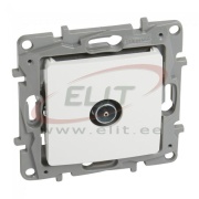 Socket Niloe, mech.| TV star, Ø9.5 male 1db , white