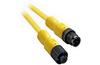 Sensor/Actuator Cable 889D, M12 4pin socket » M12 4pin plug, 4A 250V, -20..105°C, PUR, L30m, IP68, yellow