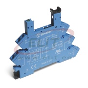 Socket 93.51, 34.51.7.012/024.xx10, spring clamp, cv 12-24VDC, W5mm