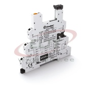 Timer Socket 93.69, 34.51.7.012/024.xx10, 34.81.7.012/024.xxxx, cv 12-24VDC, push-in, MasterTIMER, W5mm, TS35