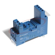 Socket 94.84, 55.34, takes 99.80, incl. 094.80.2 plastic retaining clip, blue