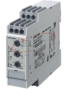 Monitoring Relay True RMS, 3P/3P+N, multi-function, SPDT 8A 250VAC, 0.1..30s, cv 480VAC, TS35, W22.5mm, CarloGavazzi
