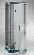 Inner Door EUPI, 1000Wx1800H, double bar locking w. 3mm double-bit insert, incl. vert. uprights, hori. rails, mount accessories, C3M| epoxy resin layer, grey