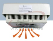 Cabinet Top Ventilator KRF, 75W 0.34A 230VAC, 570/456m³/h, -10..55°C, ø195/227x227, IP54