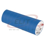 Insulating Tape, 15mm x 10m, dielectric strength 40kV/mm, PVC, UV resistant, water resistant, -25..90°C, blue