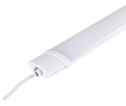 LED Water Proof Light 36W 4000K 3200lm 120° 1.162m, IP65, PC/PC, linkable, opal, Lumax