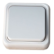 SM Switch Lexo2 1-gang 2-way 10AX 250VAC IP20, white