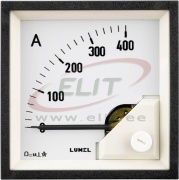 Moving-Coil Ammeter MA17LN, input ±50A/±60mV, scale 240°| -120°..0..120°, ■72x72mm/ □68x68mm, IP52