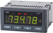 Digital Panel Meter N30P, 1ph power network meter, input 0..1/5A 0..100/400V, output pulse ^RS485 ^analog, unit kV, sv 85..253VAC/DC, ■96x48mm/ □92x45mm, IP65