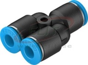 Push-in Y-connector QSY-6, 153149