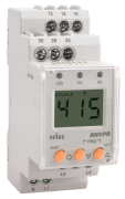 900VPR-2-280/600| Voltage Protection Relay, 3digits LCD, 3Ø-3/4W, over/under voltage ^frequency ^phase asymmetry/ failure/ sequence, range 280..600VAC, delay 0..99.9s, 2CO 5A 250VAC, TS35