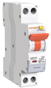 Residual Current Operated Circuit Breaker SGBR-32H, 1B+N 13A 240VAC 6kA, A 30mA, 1M, 10/16mm²
