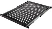 SA.0600.1901 « Sliding Shelf 19in, 1U 4points, rack D1000, load 35kg, black