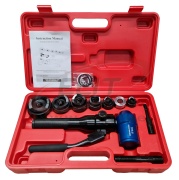 Punch Driver, 69kN, stroke 22mm, range ø22.5..61.5mm| 3.5mm mild steel/ 1.5mm stainless steel, punching dies 22.5, 28.3, 34.6, 43.2, 49.6, 61.5mm, draw stud 7/16×¾-in., ¾×¾-in., counter bushing