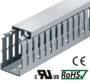 Wiring Duct HVDRF, 40Wx100H, A6/4, 2m/pc, grey