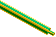 Heat Shrink Tubing H-2F (YG), 50.8/25.4mm, thin-wall, crosslinked polyolefin -55..135°C/ +100°C, flame-retardant ^high flexibility, 1m/pce, yegr