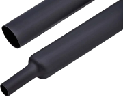 Heat Shrink Tubing HRTM, 40/12mm, thick-wall, hot melt adhesive, polyolefin -55..110°C/ +120°C co-extrusion, UV resistant, L1.22m/pce, black