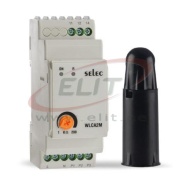 WLCA2M1| Liquid Level Monitoring Relay, 1Ø-2wire, 1SPDT 10A 250VAC, 1..200kOhm adjustable sensitivity, 2/3 sensors (ss rods), empting/filling function, auto reset, LED, incl. rod holders, cv 85…270VAC/DC, TS35