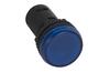 Pilot Light Osmoz, LED, ø22.5mm, 230VAC, IP66/69K IK05, blue