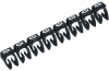 Marker CAB3, 0.5..1.5mm², 0, strip 30pcs, black