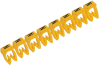 Marker CAB3, 0.5..1.5mm², N, strip 30pcs, yellow