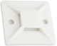 Self-Adhesive Cable Tie Mount MB 2828, 28x28mm/ ø5.7mm, 80N, -40..85°C, Polyamide 6.6, UL94 V2, 100pcs/pck, natural